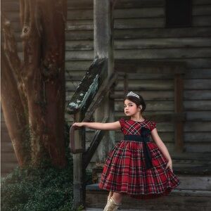 Trish Scully Stewart Tartan Dress